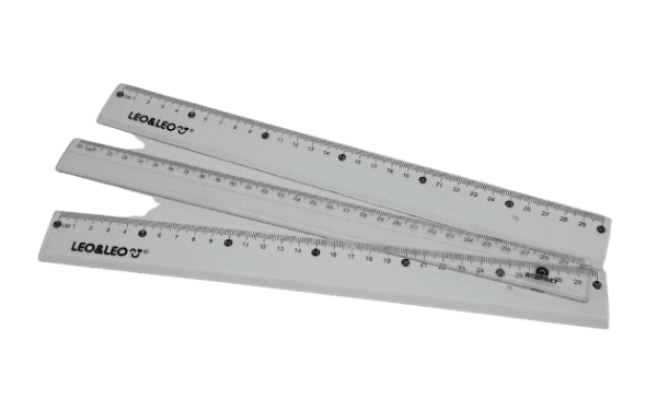 RÉGUA RETA 30CM